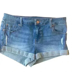 CP Jeans Sz 9 Denim Shorts Cuffed Exc Con